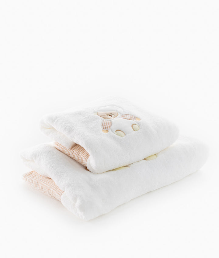 2pc Towel Set - Beige