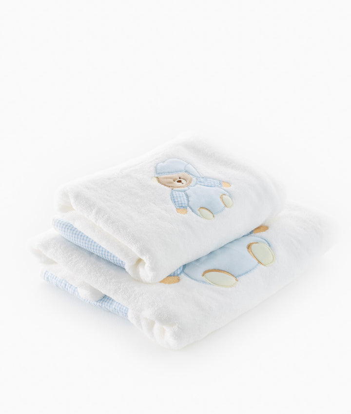 2pc Towel Set - Blue