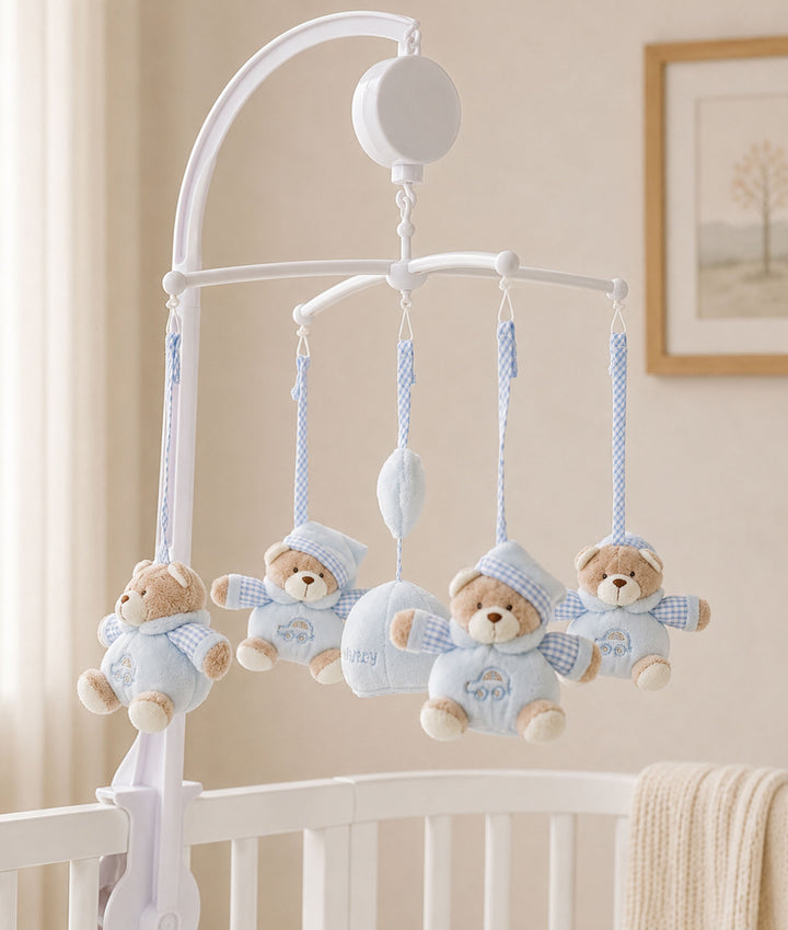 Bear Musical Mobile | Blue
