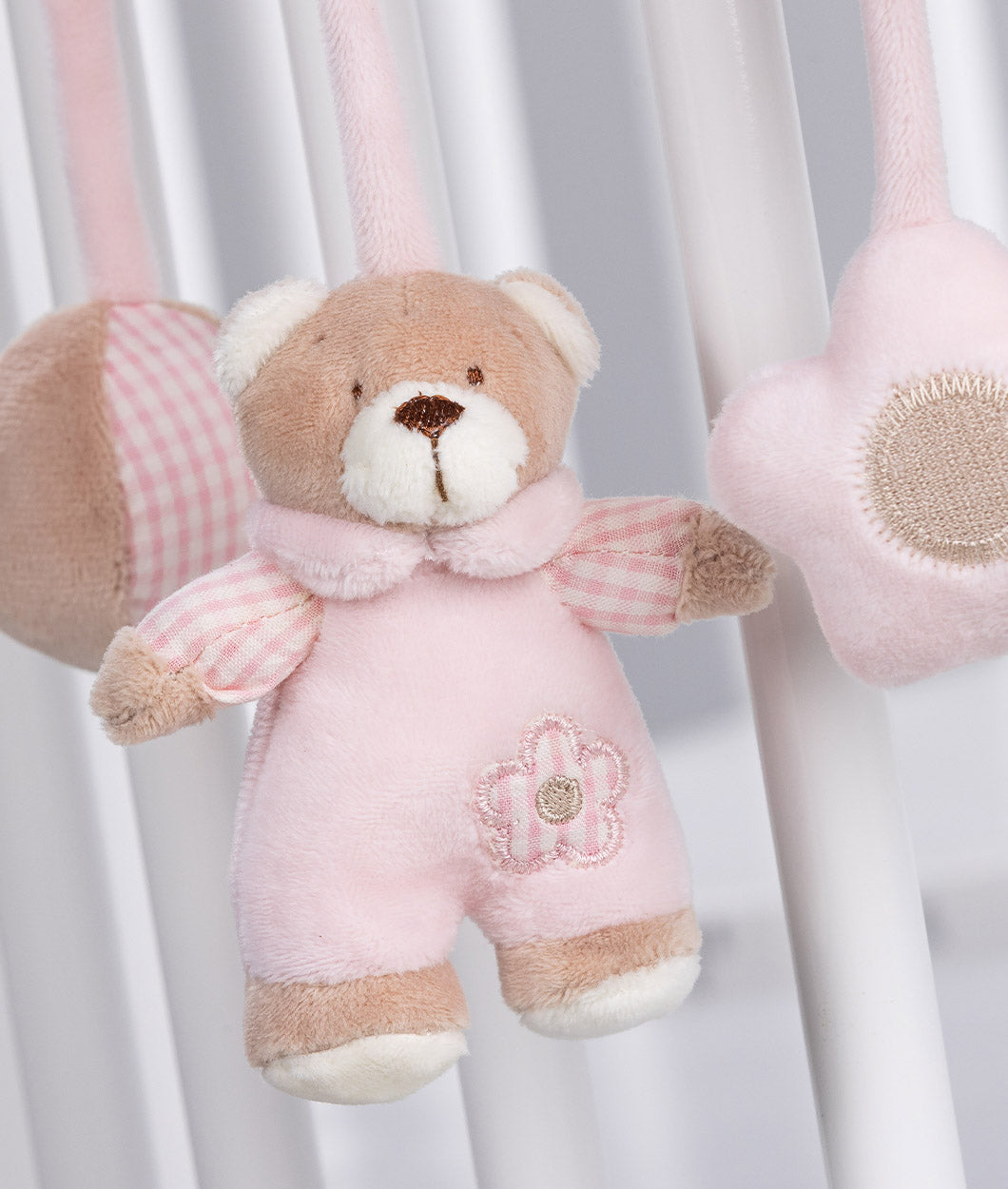 Bear Spiral Activity Toy - Pink