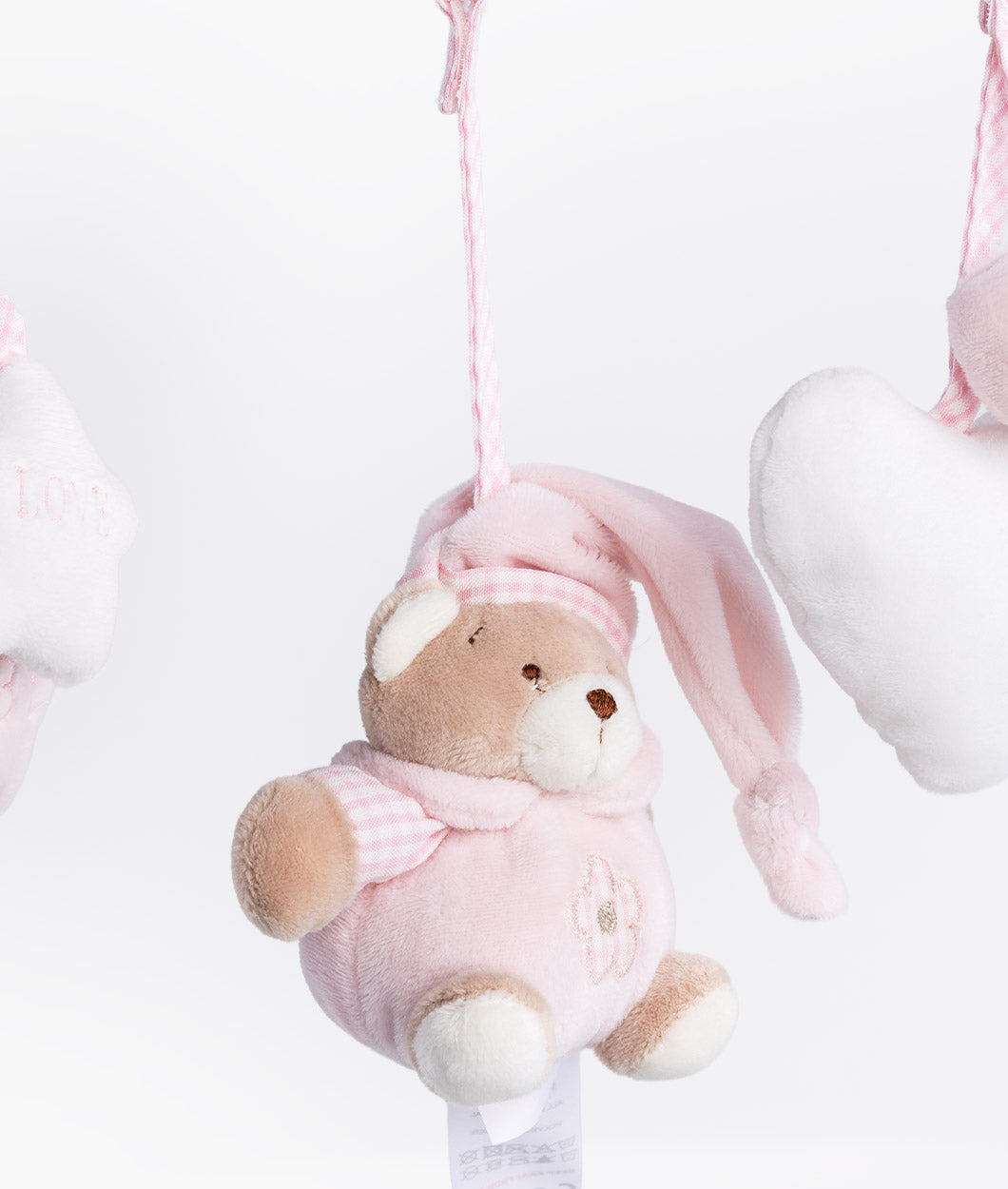 Bear & Cloud Activity Toy - Pink