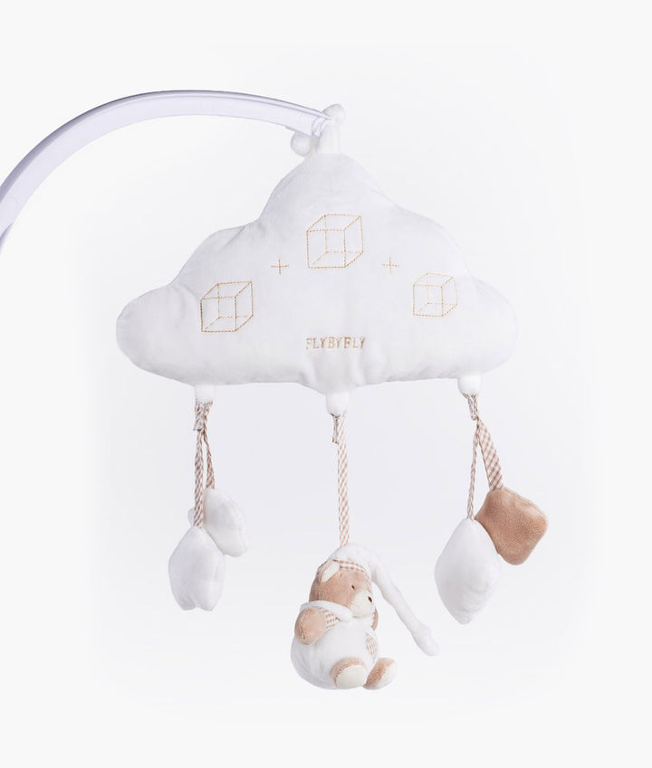 Bear & Cloud Activity Toy - Beige