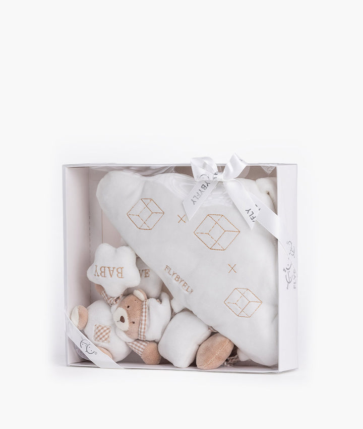 Bear & Cloud Activity Toy - Beige
