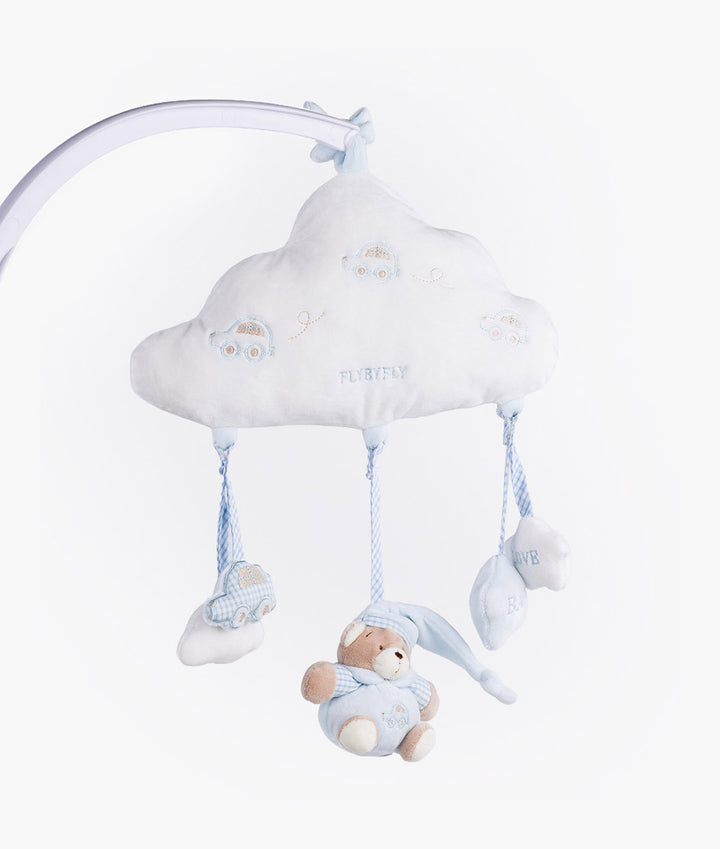 Bear & Cloud Activity Toy - Blue