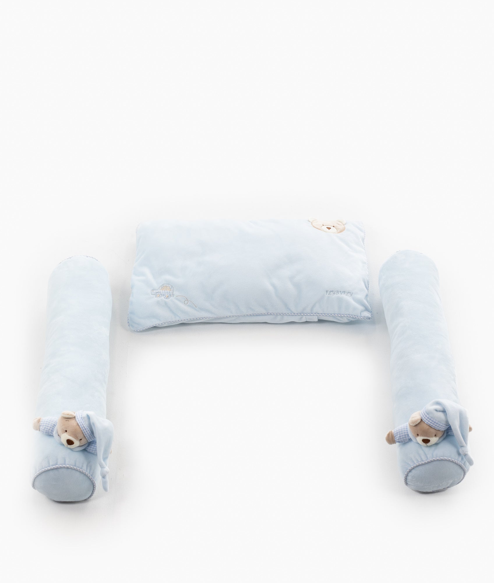 Pillow Bolster Set Blue